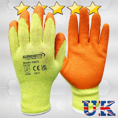 Safety work gloves latex - work,