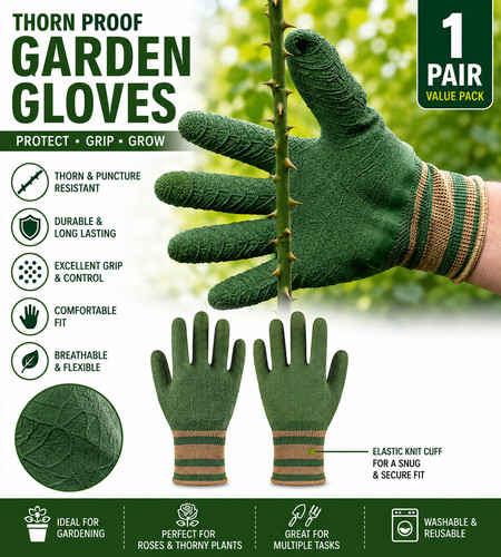 Thorn proof gardening gloves - proof,