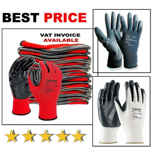 Pairs new nbr coated safety - new,