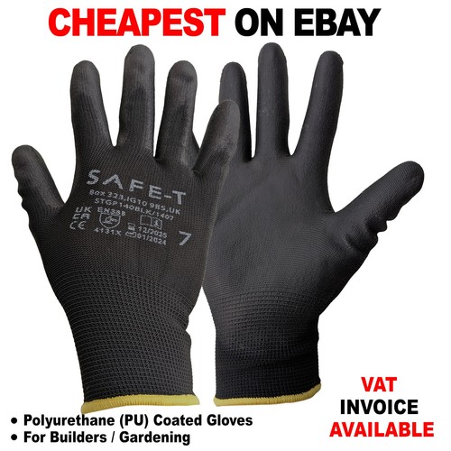 Pairs mens coated safety - pairs,