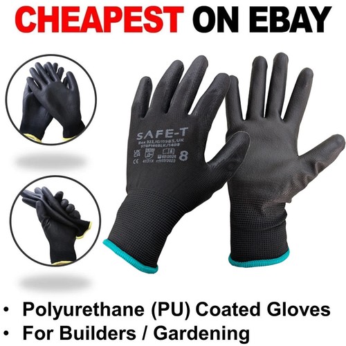 Pairs coated black - pu,