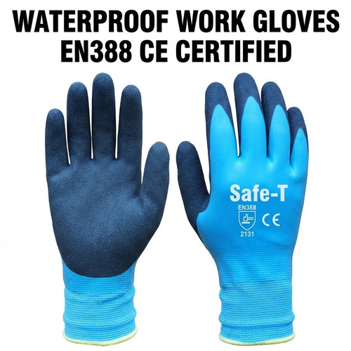 Waterproof work gloves fully - work,