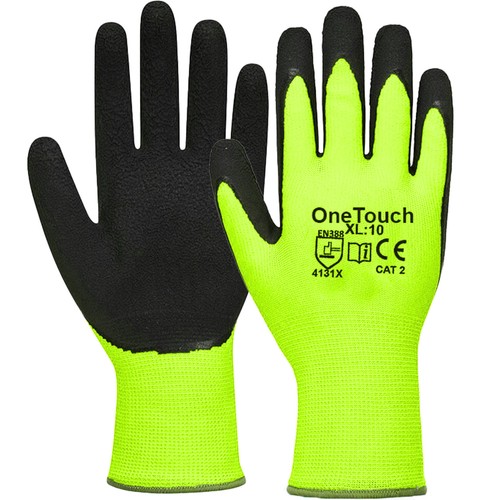 Work gloves vis - work, hi