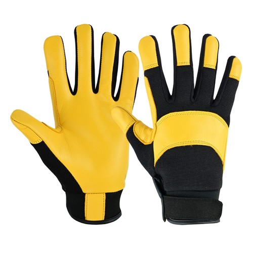 Leather work gloves gardening - work,