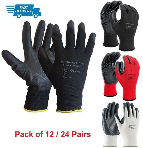 Pairs coated safety - 24, work